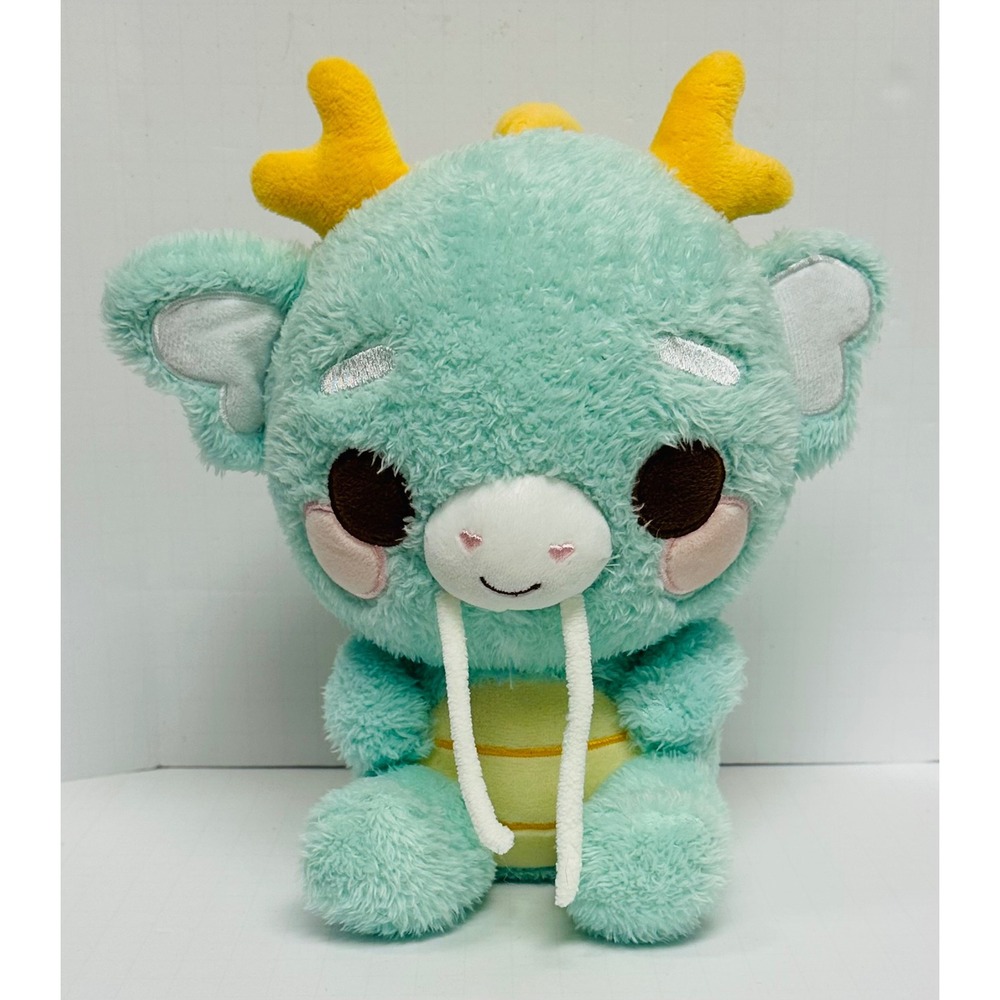 Cuddle Barn #Plushgoals Kai Mythical Kirin 9" Mint Green Dragon Plush 2023
